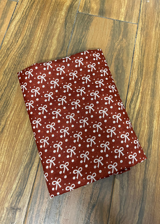 Kids Printed Namaz Chadar - Red