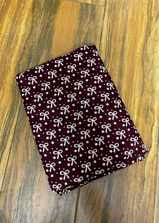 Kids Printed Namaz Chadar - Maroon