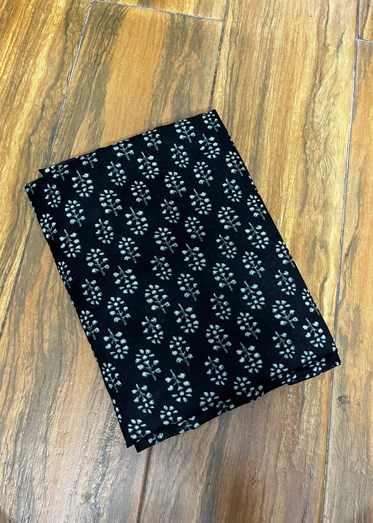 Kids Printed Namaz Chadar - Black