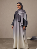 Silver Mist Abaya