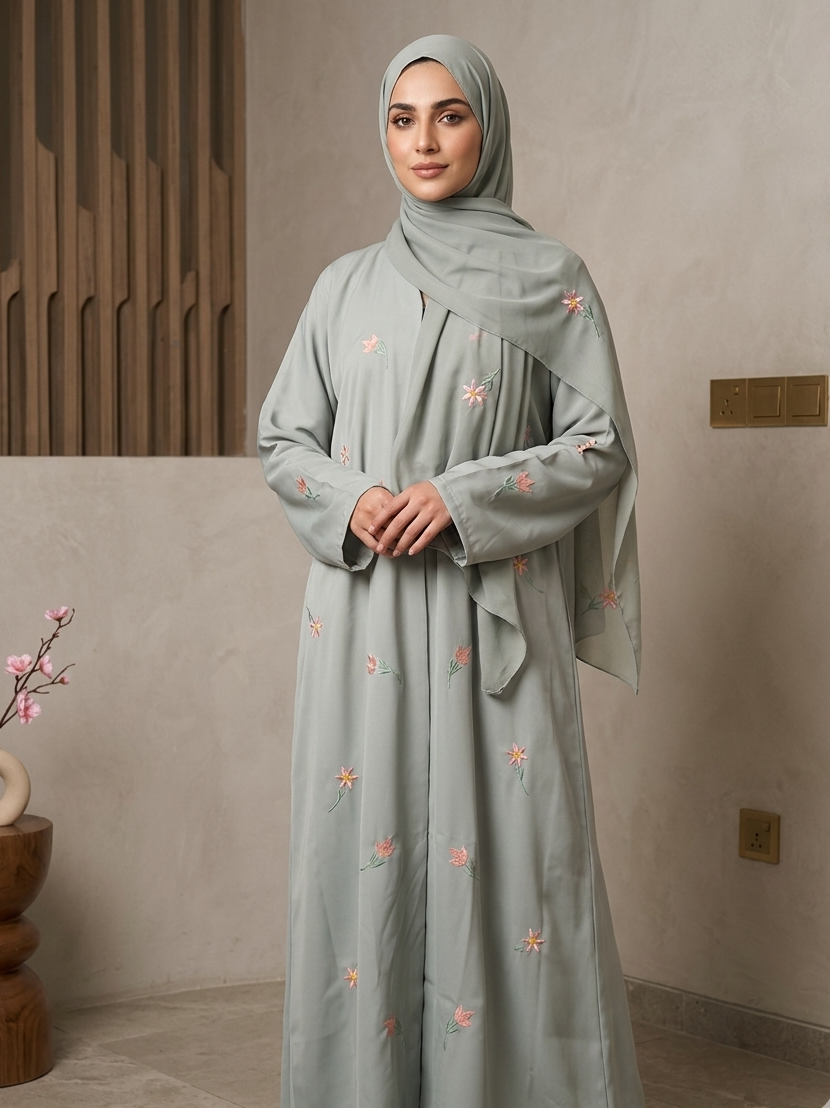Sharmeen - Pastel Green