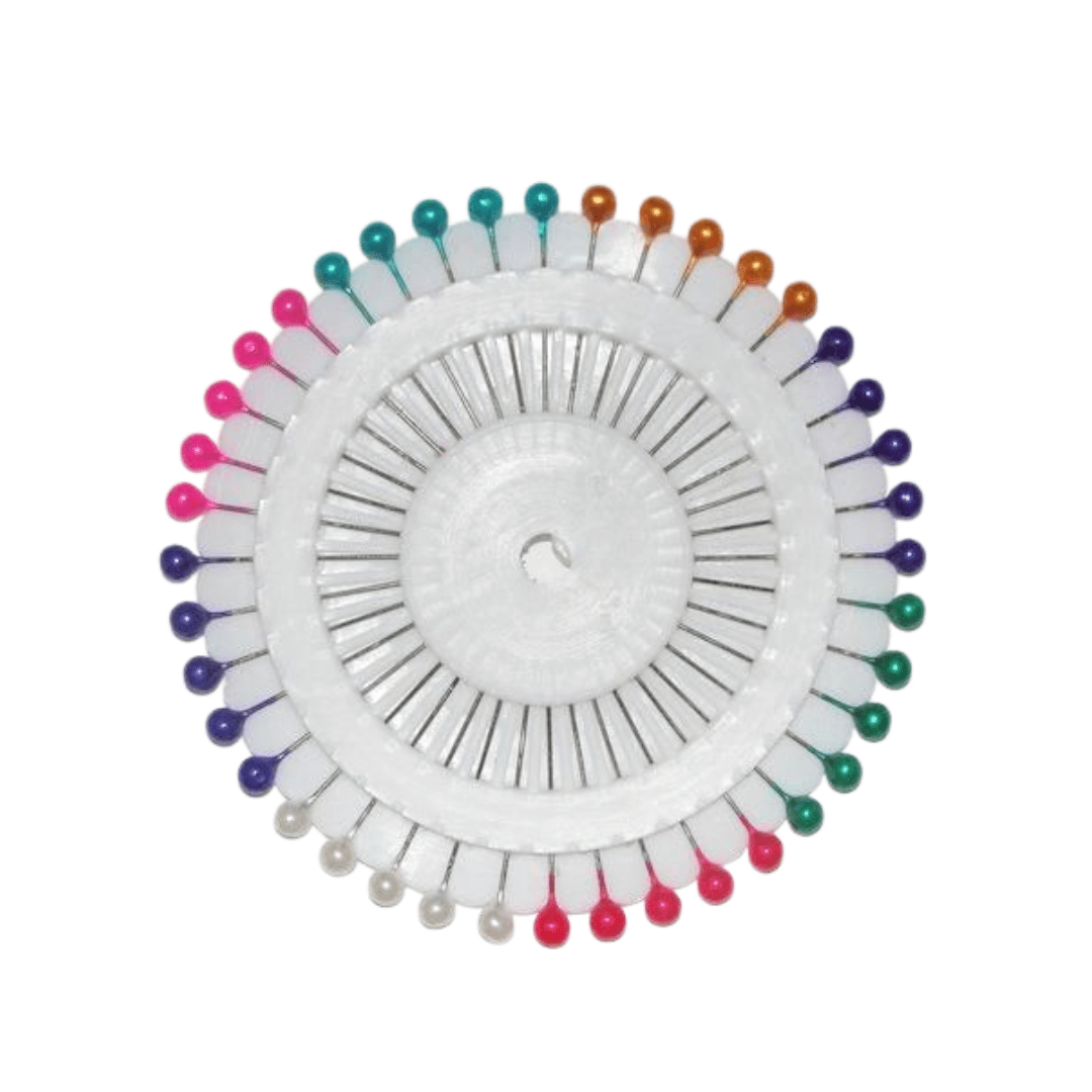 Round Hijab Pin Wheel - Multicolor - Amirah.pk