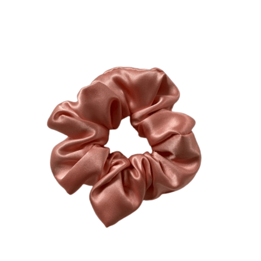 Silk Scrunchie - Salmon - Amirah.pk