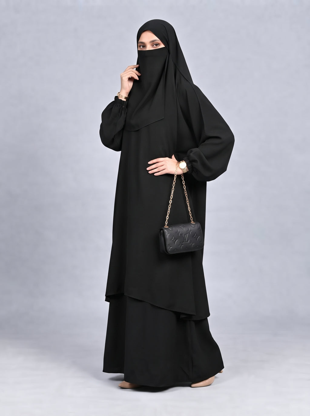 Mahira 3 piece Jilbab