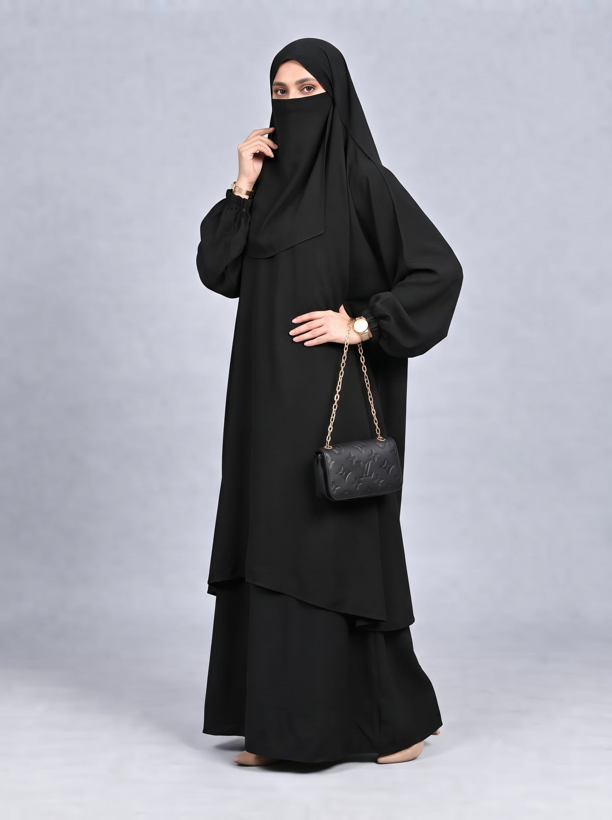 Mahira 3 piece Jilbab