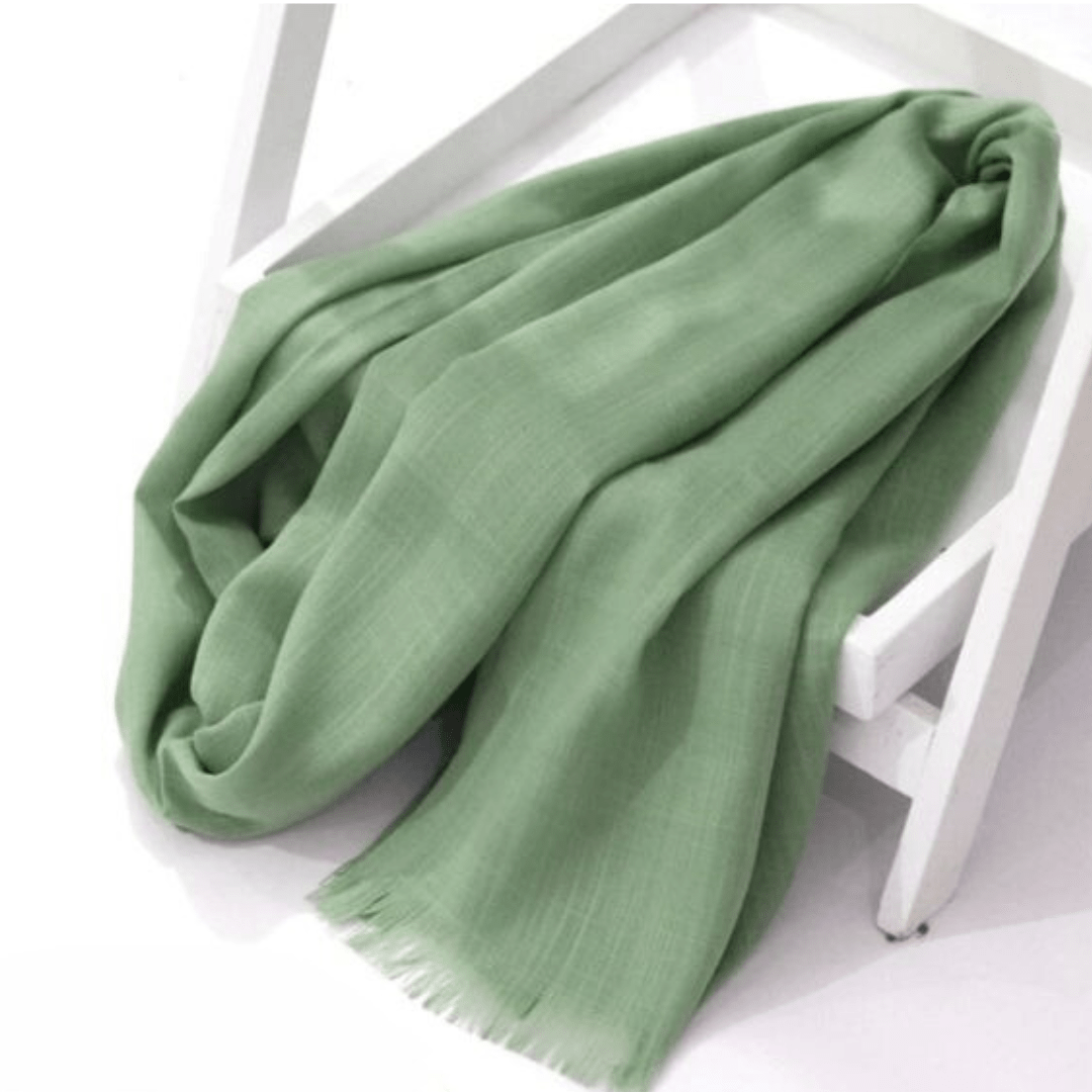 Turkish Lawn Hijab - Apple Green - Amirah.pk