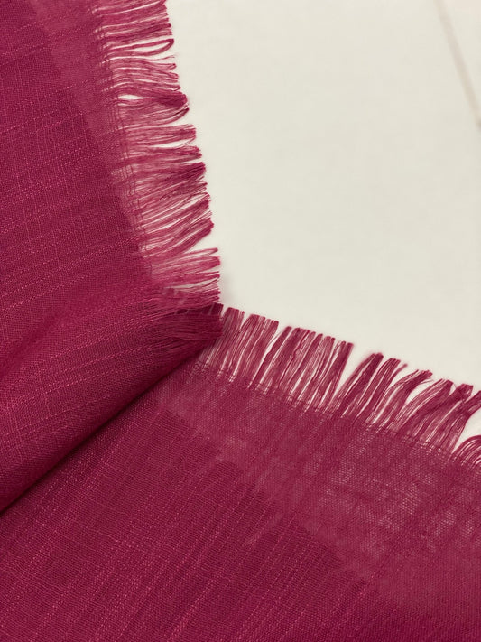 Turkish Lawn Hijab - Maroon - Amirah.pk