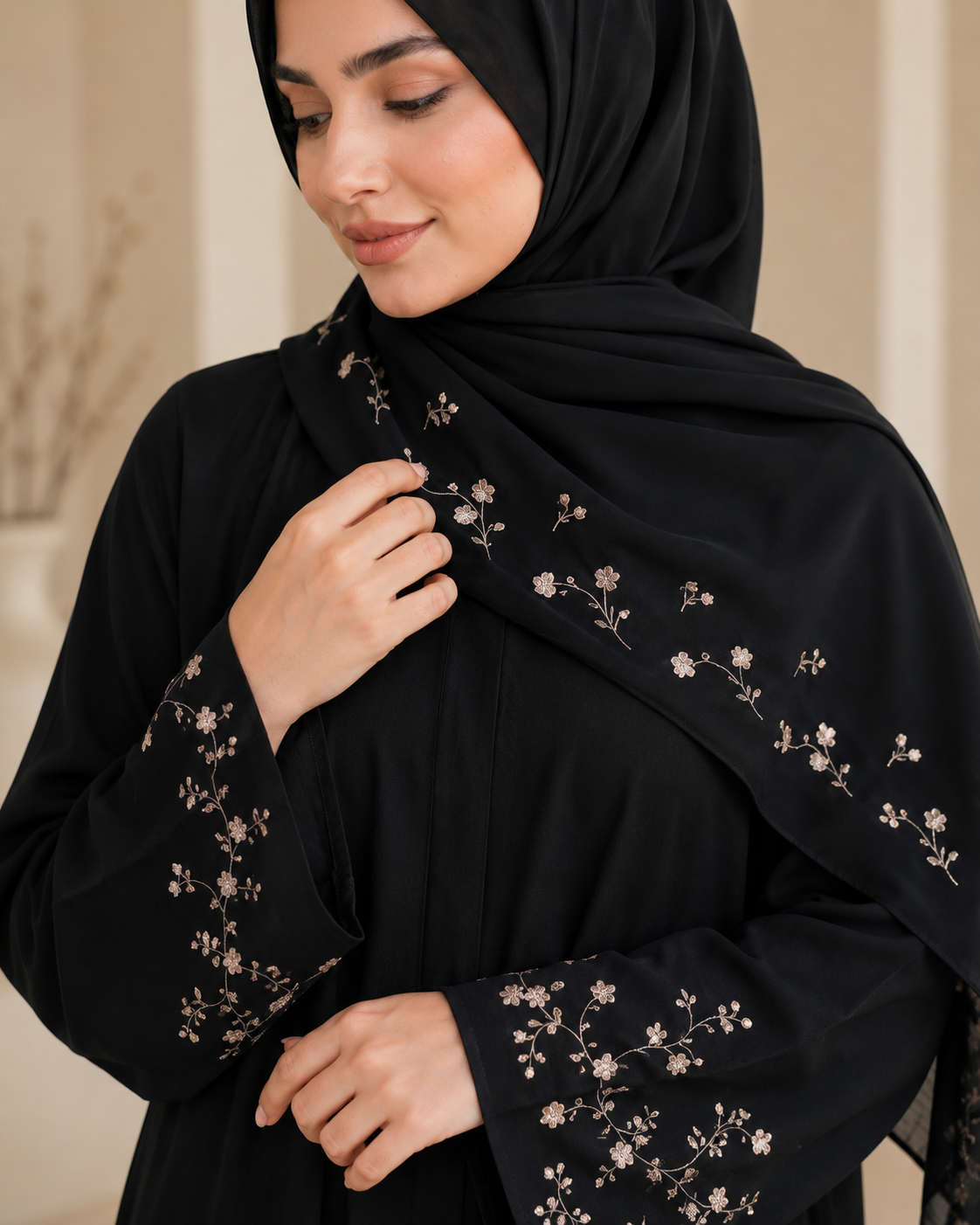 Yumna Abaya - Black