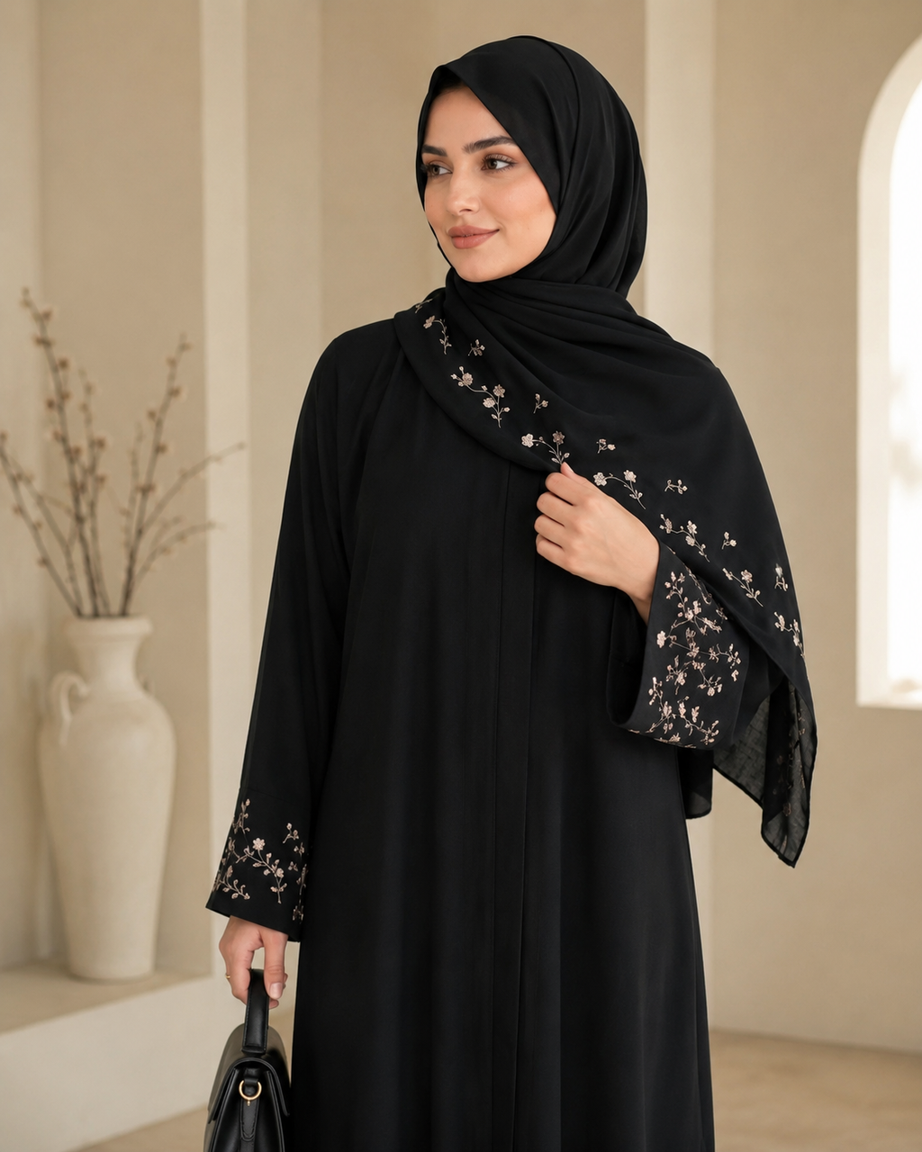 Yumna Abaya - Black